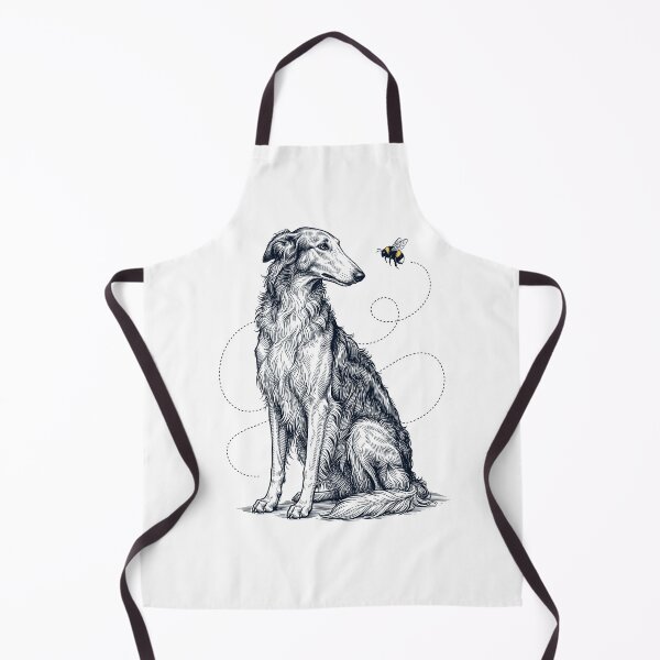 Item preview, Borzoi Bumble Bee Honeybee Dog Lover designed and sold by Kimberley King Art  King Art.