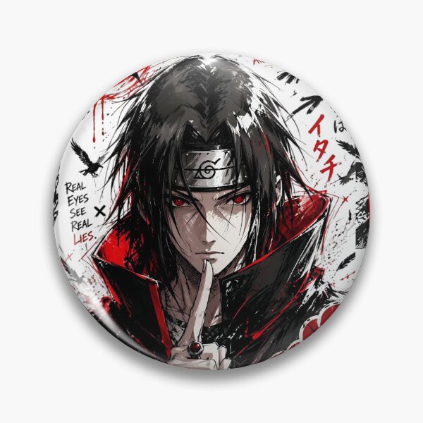 Item preview, Itachi Uchiha Akatsuki Art | Sharingan Anime Warrior | Naruto Manga Inspired Design designed and sold by Dyan4.