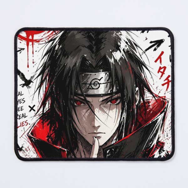Item preview, Itachi Uchiha Akatsuki Art | Sharingan Anime Warrior | Naruto Manga Inspired Design designed and sold by Dyan4.