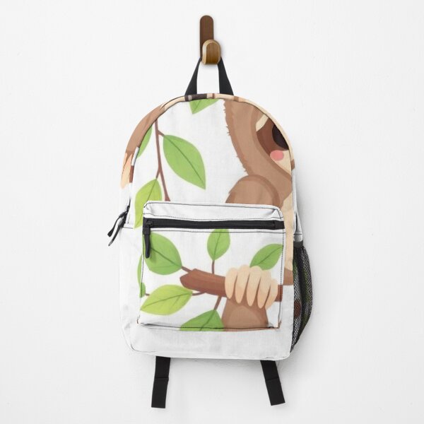 Item preview, Cute Baby Sloth Hanging Kawaii Cartoon Art designed and sold by Higherclothing.