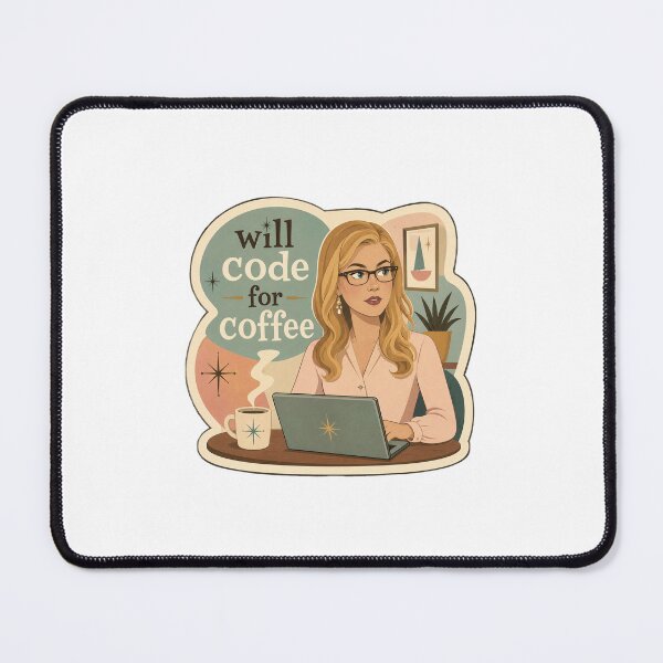 Item preview, Will Code For Coffee designed and sold by Urbantheseus.