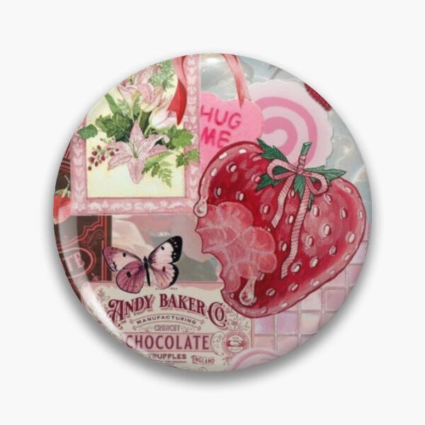 Item preview, Pink Strawberry Collage designed and sold by Collage Gallery.
