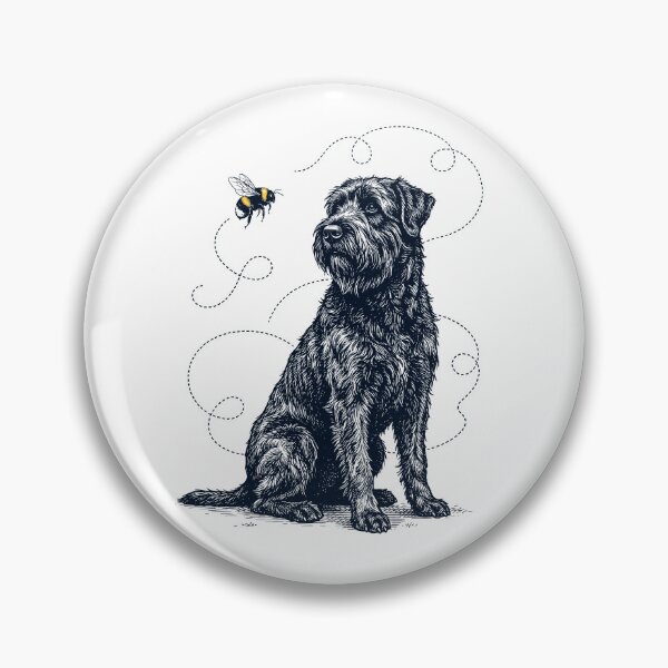 Item preview, Bouvier des Flandres Bumble Bee Honeybee Dog Lover designed and sold by Kimberley King Art  King Art.