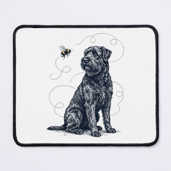 Item preview, Bouvier des Flandres Bumble Bee Honeybee Dog Lover designed and sold by Kimberley King Art  King Art.