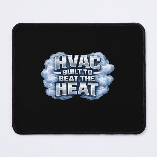 Item preview, HVAC Built to Beat the Heat Cooling Tech Pro Design for HVAC Techs designed and sold by FrozenHeat97.