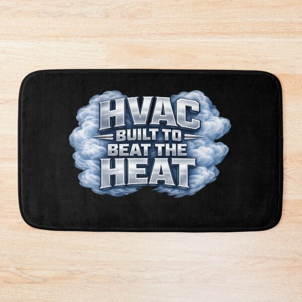 Item preview, HVAC Built to Beat the Heat Cooling Tech Pro Design for HVAC Techs designed and sold by FrozenHeat97.