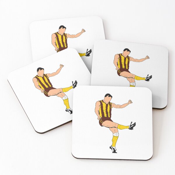 Item preview, Jason Dunstall Hawthorn Football Club Classic Hand Drawn Art designed and sold by Luke Foran Sports Art.