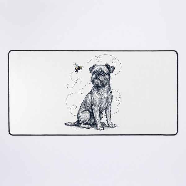Item preview, Brussels Griffon Bumble Bee Honeybee Dog Lover designed and sold by Kimberley King Art King Art.