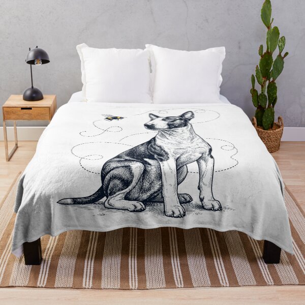 Item preview, Bull Terrier Bumble Bee Honeybee Dog Lover designed and sold by Kimberley King Art King Art.