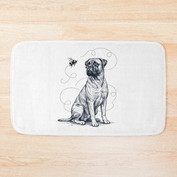 Item preview, Bullmastiff Bumble Bee Honeybee Dog Lover designed and sold by Kimberley King Art  King Art.