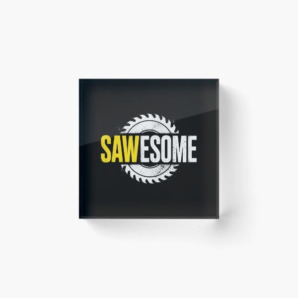 Item preview, Sawesome Woodworking Saw Blade designed and sold by msaloyach.