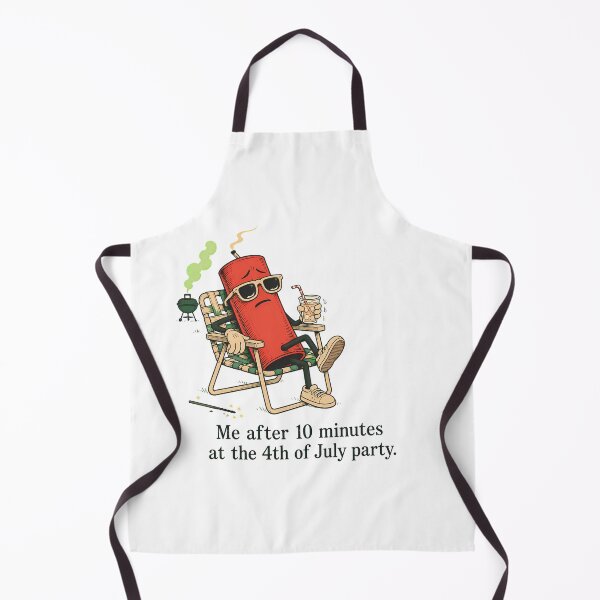 Item preview, 4th Of July Introvert Firecracker Slumped Cartoon designed and sold by chattsuede.