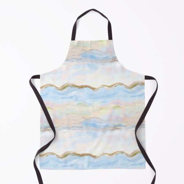 Item preview, Pastel Watercolor Waves Abstract Dreamy Storybook Pattern designed and sold by RM-Journey.