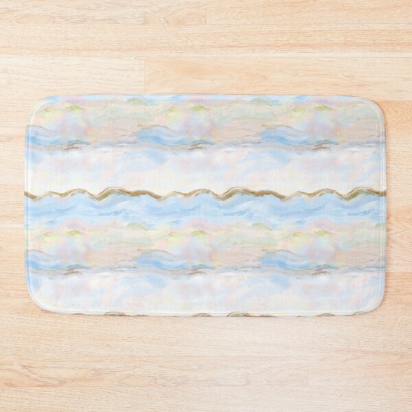 Item preview, Pastel Watercolor Waves Abstract Dreamy Storybook Pattern designed and sold by RM-Journey.