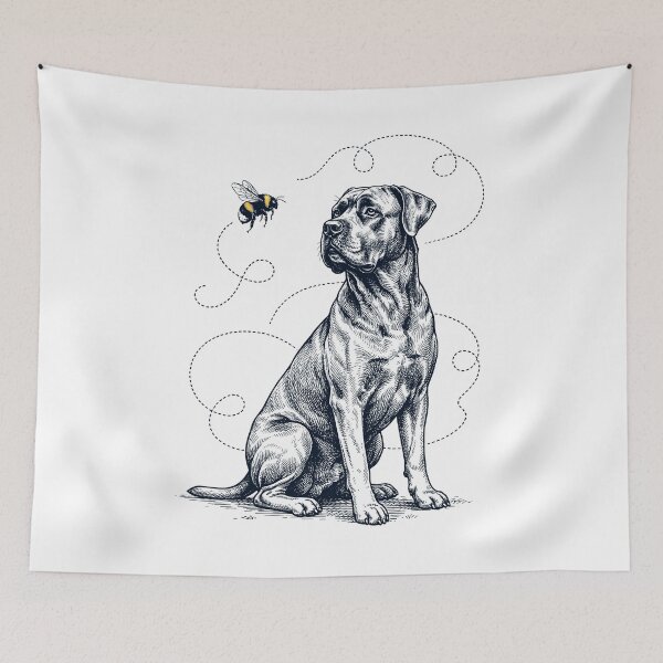 Artikelvorschau, Cane Corso, Hummel, Honigbiene, Hundeliebhaber entworfen und verkauft von Kimberley King Art King Art.