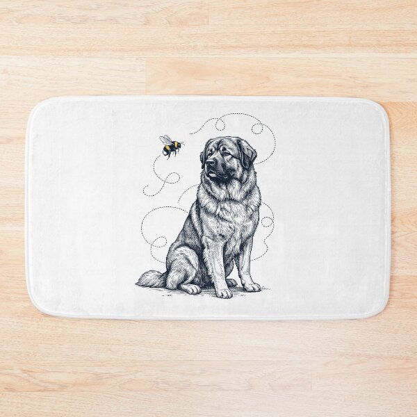 Item preview, Caucasian Shepherd Dog Bumble Bee Honeybee Dog Lover designed and sold by Kimberley King Art  King Art.