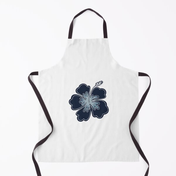 Item preview, Blue Stitched Hibiscus Drawing designed and sold by Collage Gallery.