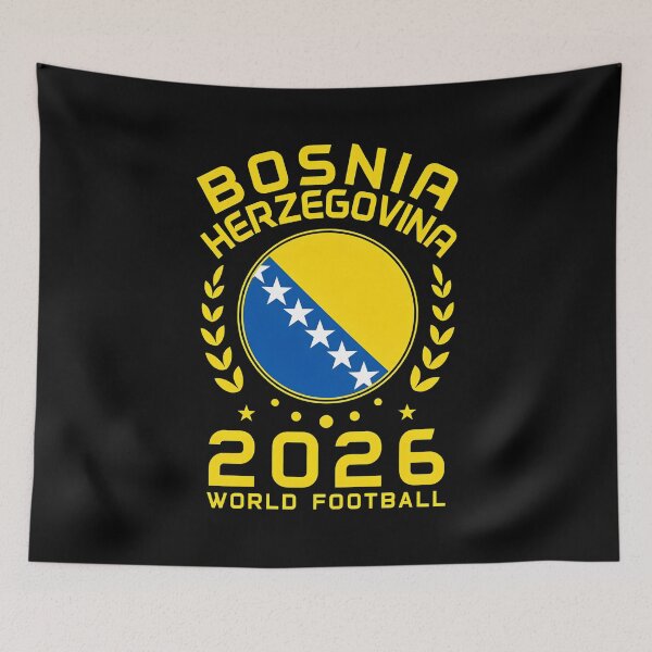 Item preview, Bosnia Flags Football Wreath Support Garment designed and sold by sawsan-art.
