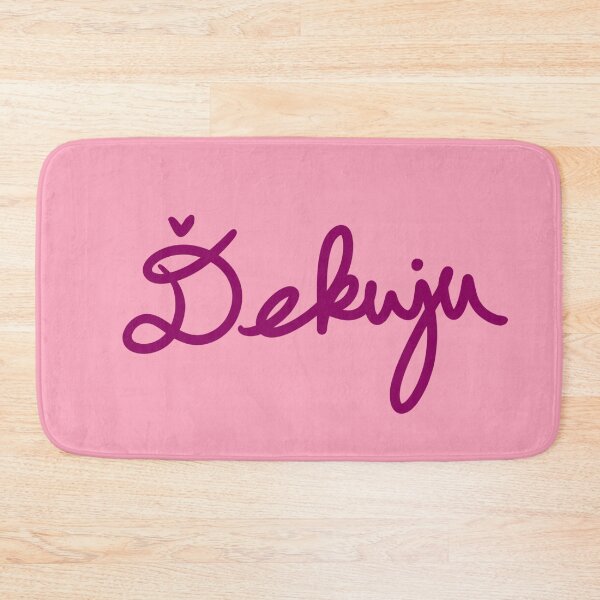 Item preview, Thank you in Czech  designed and sold by abeink.