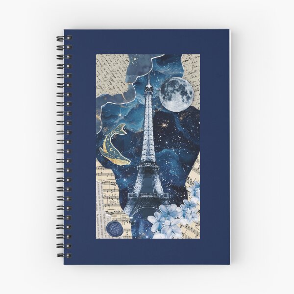 Item preview, Blue Eiffel Tower Collage designed and sold by Collage Gallery.