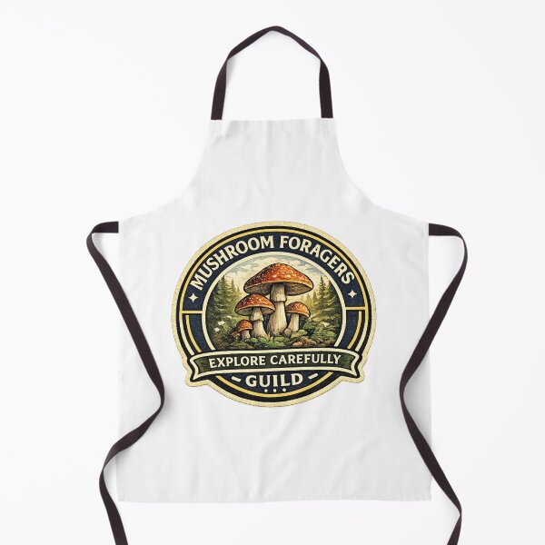 Item preview, Mushroom Foragers Guild Sticker | Explore Carefully Badge | Forest Mushroom Lover Design | Cottagecore Nature Emblem designed and sold by MrDev.