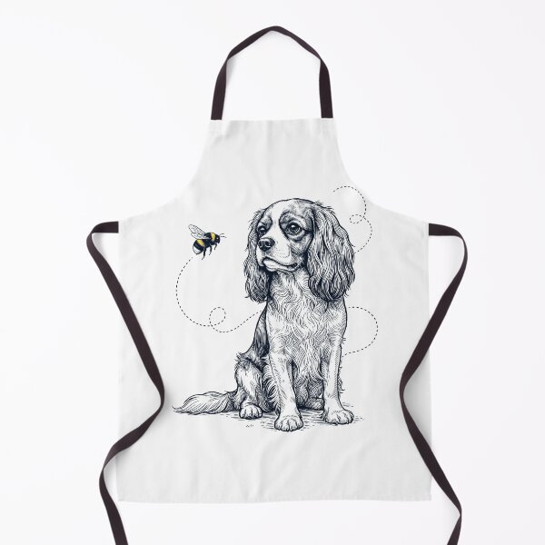 Item preview, Cavalier King Charles Spaniel Bumble Bee Honeybee Dog Lover designed and sold by Kimberley King Art King Art.
