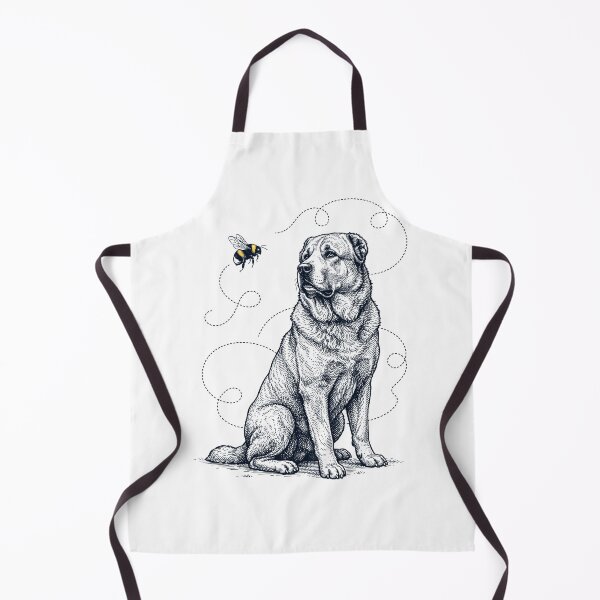 Item preview, Central Asian Shepherd Dog Bumble Bee Honeybee Dog Lover designed and sold by Kimberley King Art King Art.