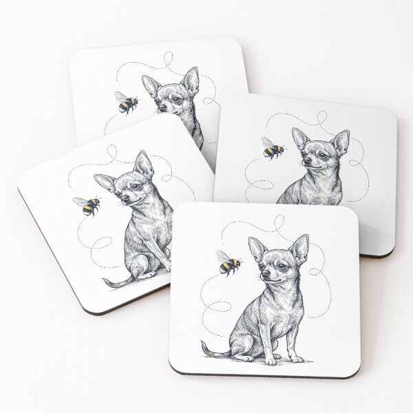 Item preview, Chihuahua Bumble Bee Honeybee Dog Lover designed and sold by Kimberley King Art  King Art.