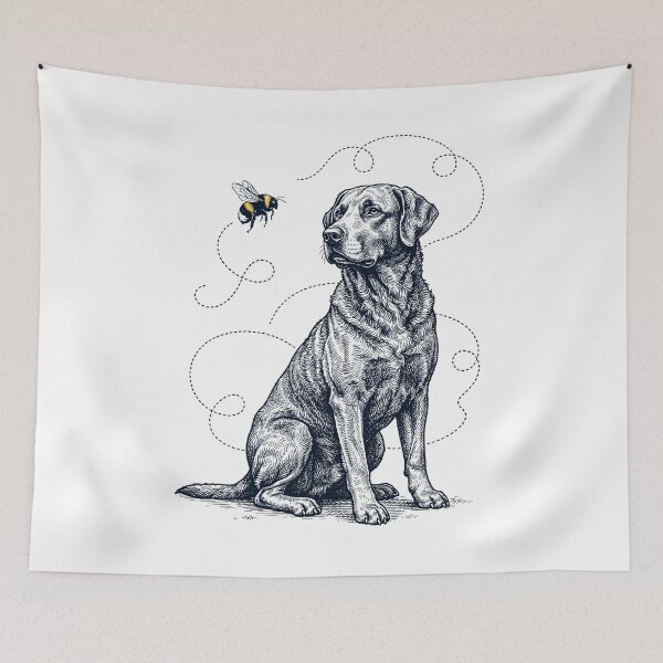 Item preview, Chesapeake Bay Retriever Bumble Bee Honeybee Dog Lover designed and sold by Kimberley King Art  King Art.