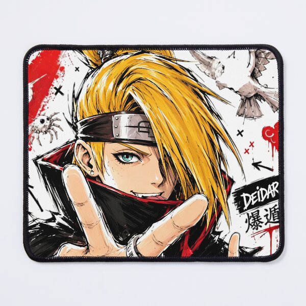 Item preview, Deidara Art Is Explosion | Akatsuki Anime Streetwear Poster | Explosive Ninja Manga Style Illustration designed and sold by Dyan4.