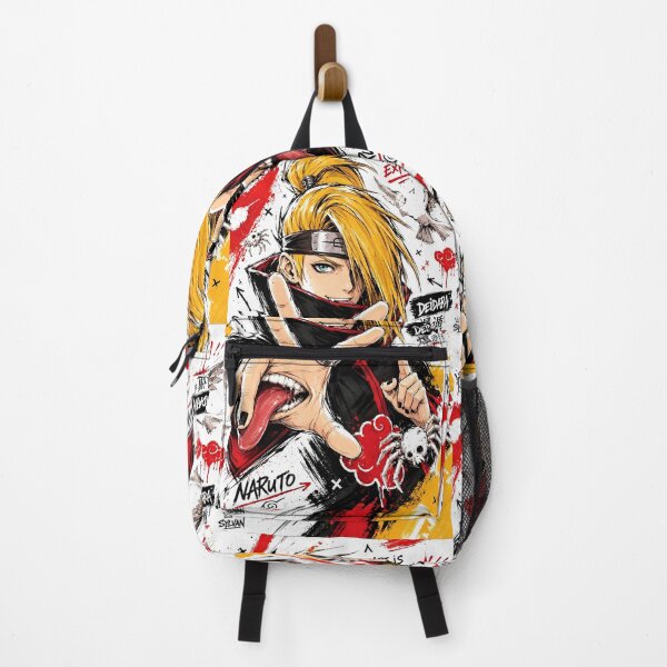 Item preview, Deidara Art Is Explosion | Akatsuki Anime Streetwear Poster | Explosive Ninja Manga Style Illustration designed and sold by Dyan4.