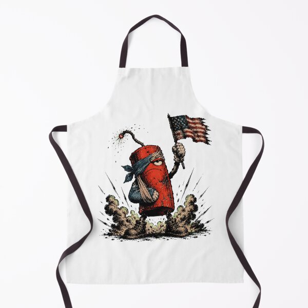 Item preview, Patriotic Dynamite 4th of July Wounded Cartoon designed and sold by chattsuede.