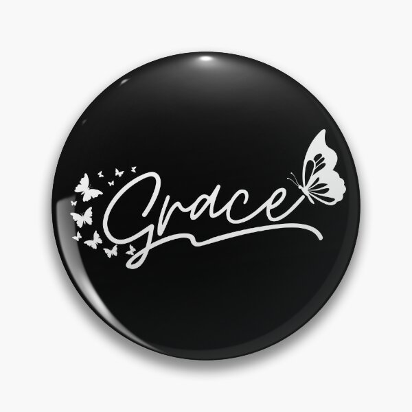 Item preview, Grace – Minimalist Christian Faith Typography - White Design designed and sold by MoriaStore.