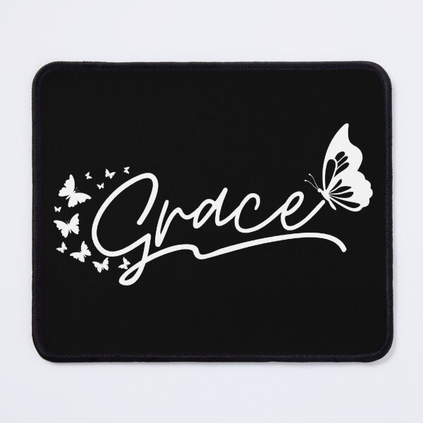 Item preview, Grace – Minimalist Christian Faith Typography - White Design designed and sold by MoriaStore.