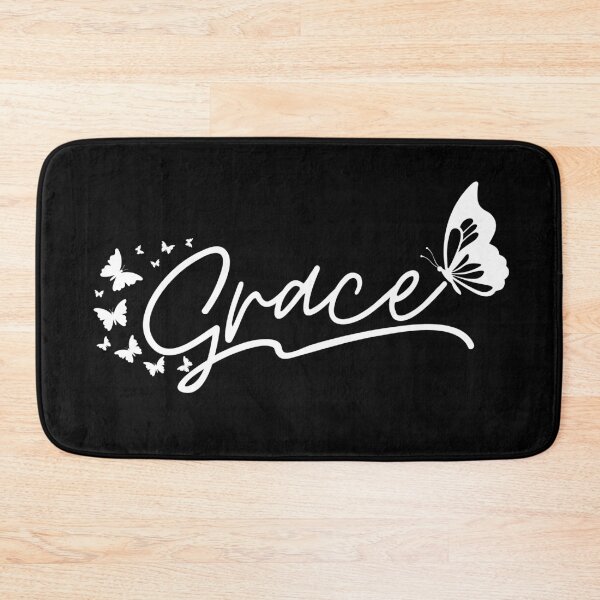 Item preview, Grace – Minimalist Christian Faith Typography - White Design designed and sold by MoriaStore.