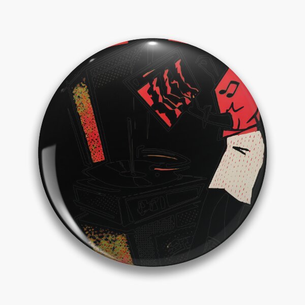 Item preview, Retro Music Style Vinyl Record Player Art designed and sold by sawsan-art.
