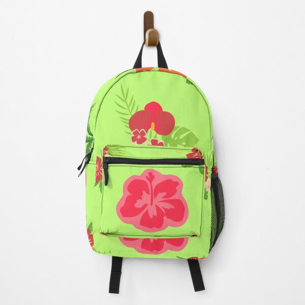 Artikelvorschau, Tropisches Hibiskus-Hawaii-Blumenmuster Sommer-Strandurlaub A-Linien-Kleid entworfen und verkauft von FestivityFinds.