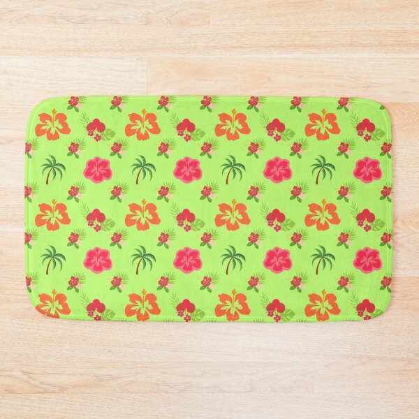 Item preview, Tropical Hibiscus Hawaiian Floral Pattern Summer Beach Vacation A-Line Dress designed and sold by FestivityFinds.