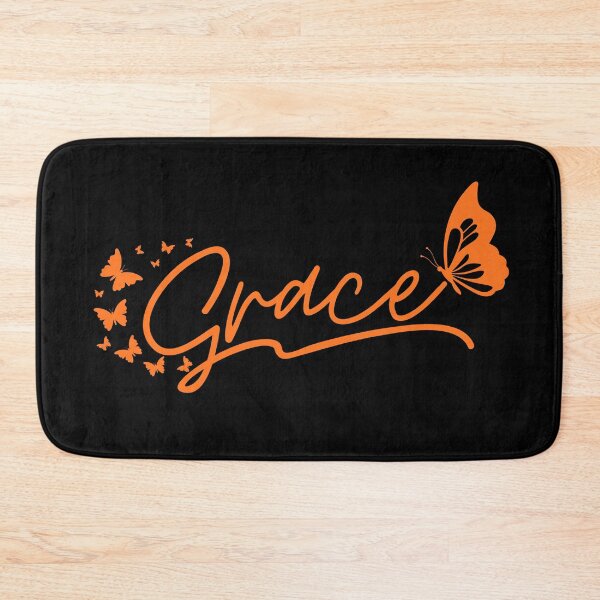 Item preview, Grace – Minimalist Christian Faith Typography - Orange Design designed and sold by MoriaStore.