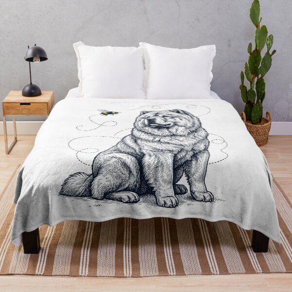 Item preview, Chow Chow Bumble Bee Honeybee Dog Lover designed and sold by Kimberley King Art King Art.