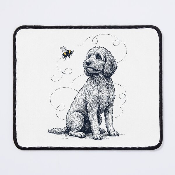 Item preview, Cockapoo Bumble Bee Honeybee Dog Lover designed and sold by Kimberley King Art  King Art.