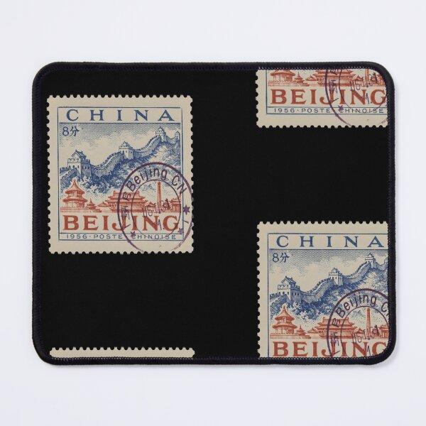 Item preview, Beijing China Vintage Postage Stamp Retro Travel Sticker designed and sold by stickercuffs.