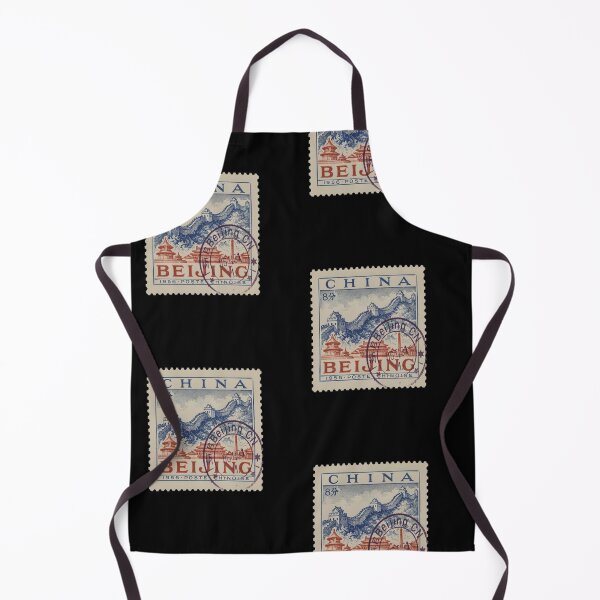 Item preview, Beijing China Vintage Postage Stamp Retro Travel Sticker designed and sold by stickercuffs.