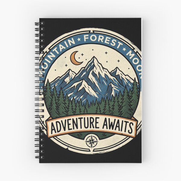 Item preview, Mountain Adventure Badge designed and sold by Stickersdevelop.