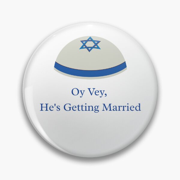 Item preview, Oy Vey He's Getting Married Shirt, Funny Jewish Bachelor Party Tee, Kippa Groom Tank Top designed and sold by IDoCrewCo..