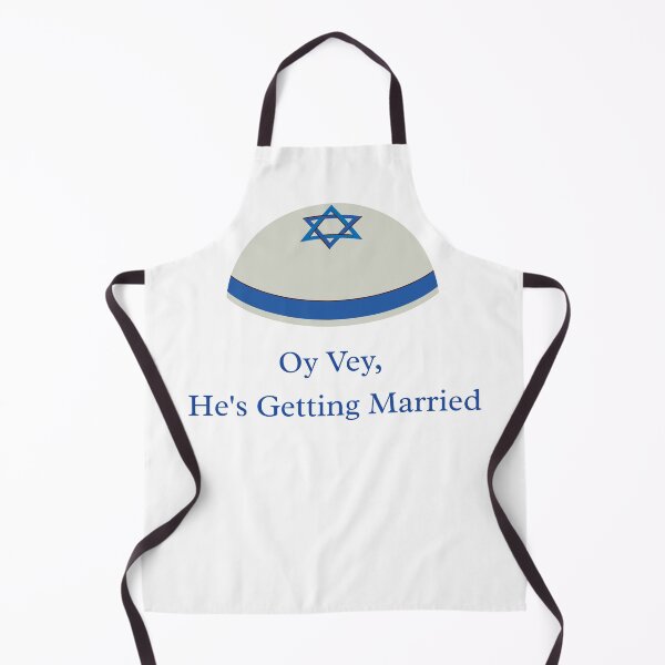 Item preview, Oy Vey He's Getting Married Shirt, Funny Jewish Bachelor Party Tee, Kippa Groom Tank Top designed and sold by IDoCrewCo..