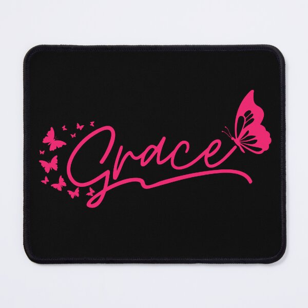 Item preview, Grace – Minimalist Christian Faith Typography - Pink Design designed and sold by MoriaStore.