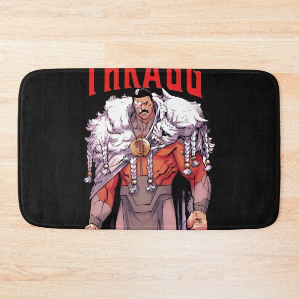 Item preview, Warrior Leader Fur Mantle Red Lettering designed and sold by Echomyriad.