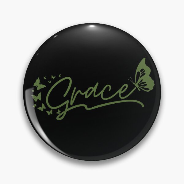Item preview, Grace – Minimalist Christian Faith Typography - Green Design designed and sold by MoriaStore.