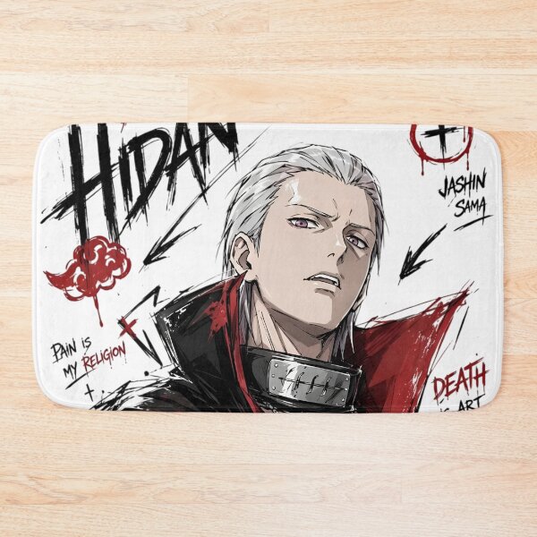 Item preview, Hidan Akatsuki Anime Streetwear Poster | Jashin Sama Manga Art | Dark Ninja Graphic Illustration designed and sold by Dyan4.